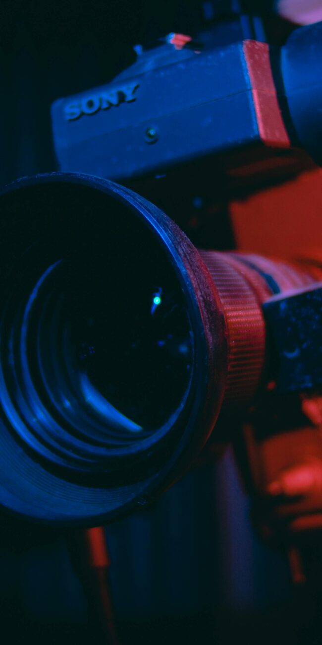 PIXELEXR projects – narrative film camera close-up